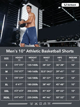 Load image into Gallery viewer, NORTHYARD Men&#39;s 10&quot; Athletic Basketball Shorts Workout Gym Quick Dry Shorts Lightweight Mesh Training Shorts for Men Exercise
