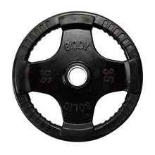 Load image into Gallery viewer, 255lb. Rubber Grip Olympic Plate Set Olympic Weight Set - The Home Fitness Corp
