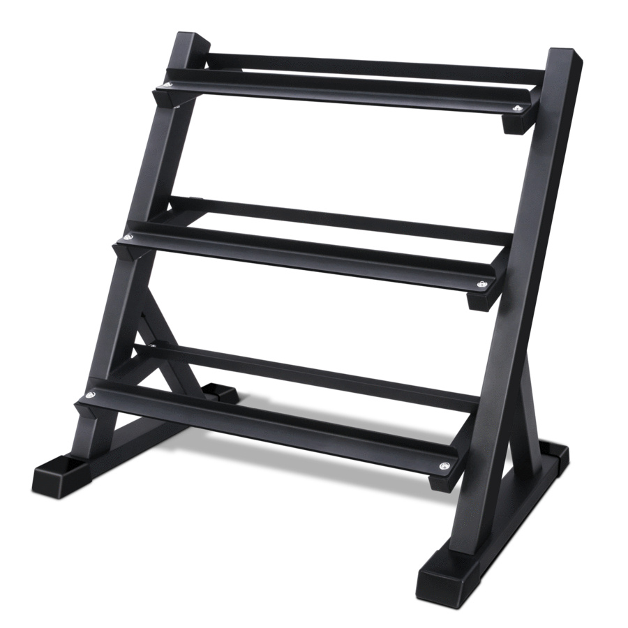 3-Tier Dumbbell Rack Stand Gym Weights - The Home Fitness Corp