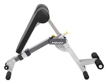 Load image into Gallery viewer, HOIST Fitness HF-4263 Dual Adjustable Ab/Back Hyper Roman Chair Exercise Bench - Platinum
