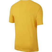 Load image into Gallery viewer, Nike Men&#39;s Dry Tee, Dri-FIT Solid Cotton Crew Shirt for Men, University Gold/Black, S
