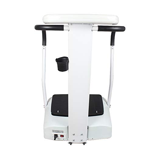 Confidence fitness whole body vibration plate trainer machine with arm straps sale