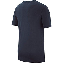 Load image into Gallery viewer, Nike Men&#39;s Dry Tee Drifit Cotton Crew Solid, Obsidian Heather/Mattelic Silver, Small

