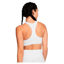 Load image into Gallery viewer, Nike Swoosh Women&#39;s Medium-Support 1-Piece Pad Sports Bra BV3636-100 Size L White/Black
