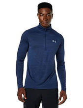 Load image into Gallery viewer, Under Armour Men’s Tech 2.0 ½ Zip Long Sleeve, Academy Blue (408)/Steel Small

