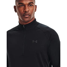 Load image into Gallery viewer, Under Armour Men’s Tech 2.0 ½ Zip Long Sleeve, Black (001)/Black 4X-Large Tall

