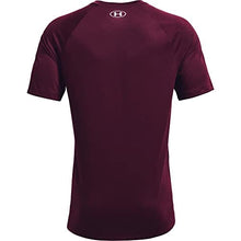 Load image into Gallery viewer, Under Armour Men&#39;s Tech 2.0 Short-Sleeve T-Shirt , Dark Maroon (602)/White, Small
