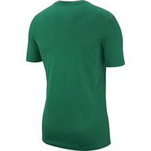 Load image into Gallery viewer, Nike Men&#39;s Dry Tee, Dri-FIT Solid Cotton Crew Shirt for Men, Pine Green/White, S
