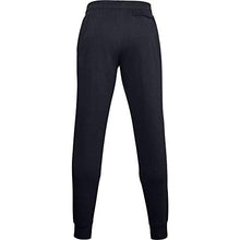 Load image into Gallery viewer, Under Armour Men&#39;s Rival Fleece Joggers , Black (001)/Onyx White , Small
