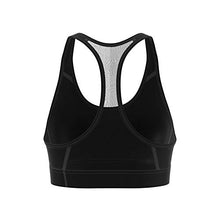 Load image into Gallery viewer, adidas Women&#39;s Don&#39;t Rest Alphaskin AEROREADY Training Pilates Yoga Medium Support Workout Bra, Black, Small
