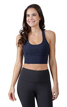 Load image into Gallery viewer, 90 Degree By Reflex High Impact Full Support Racerback Sports Bra - Dark Navy - XS

