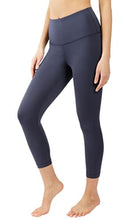 Load image into Gallery viewer, Yogalicious High Waist Ultra Soft Lightweight Capris - Celestial Navy Lux - XS
