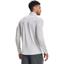 Load image into Gallery viewer, Under Armour Men’s Tech 2.0 ½ Zip Long Sleeve, Halo Gray (014)/White Small
