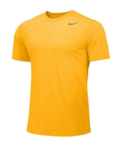 Nike Mens Shirt Short Sleeve Legend (Small, Gold)