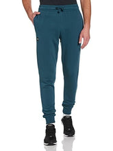 Load image into Gallery viewer, Under Armour Men&#39;s Rival Fleece Joggers , Dark Cyan (463)/Onyx White , X-Small
