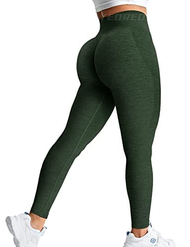 YEOREO Women's Seamless Scrunch Legging Fitness Gym Sports Active Yoga Pant Butt Lift Tights