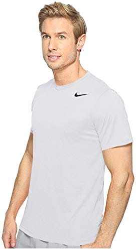 Nike Men's Legend 2.0 Short Sleeve Tee, White/Black/Black, Large