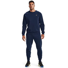 Load image into Gallery viewer, Under Armour Men&#39;s Rival Fleece Joggers , Academy Blue (408)/Onyx White , Small
