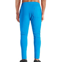 Load image into Gallery viewer, BROKIG Mens Zip Joggers Pants - Casual Gym Workout Track Pants Comfortable Slim Fit Tapered Sweatpants with Pockets (Small, Electric Blue)
