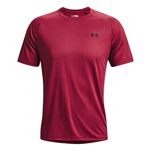 Under Armour Men\'s Tech Home , , 2.0 Corp (664)/Black Short-Sleeve Black The XX-Large Fitness – T-Shirt Rose