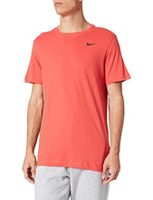 Load image into Gallery viewer, Nike Men&#39;s Dry Tee (as1, Alpha, s, Regular, Regular, Lobster/Black, Small)
