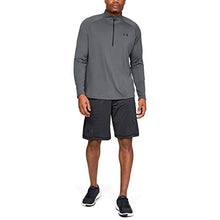 Load image into Gallery viewer, Under Armour Men’s Tech 2.0 ½ Zip Long Sleeve, 1/2 Zip-Up Pitch Gray (012)/Black
