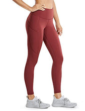 Load image into Gallery viewer, CRZ YOGA Women&#39;s Naked Feeling Workout Leggings 25 Inches - High Waisted Yoga Pants with Side Pockets Savannah
