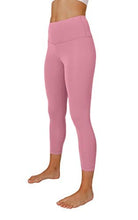 Load image into Gallery viewer, Yogalicious High Waist Ultra Soft Lightweight Capris - High Rise Yoga Pants - Cuban Orchid Nude Tech - XS
