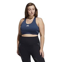 Load image into Gallery viewer, adidas Womens Don&#39;t Rest Alphaskin Padded Bra Crew Navy 1X
