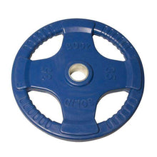 Load image into Gallery viewer, 355lb Color Coded Grip Olympic Plate Weight Set - The Home Fitness Corp
