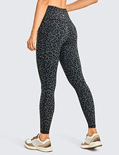 Load image into Gallery viewer, CRZ YOGA Women&#39;s Naked Feeling Workout Leggings 25 Inches - High Waisted 7/8 Drawstring Yoga Tight Pants with Pockets Leopard Printed
