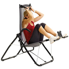 Load image into Gallery viewer, Ab Chair by Aztra, Abdominal Exercise Chair, Core Strengthening Chair, Ab Sculpting Crunch Machine, Easy to Use, Lightweight and Foldable Design, Inversion Therapy for Back Relief, Moisture Wicking Material
