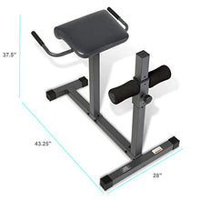 Load image into Gallery viewer, Marcy Adjustable Hyperextension Roman Chair / Exercise Hyper Bench JD-3.1
