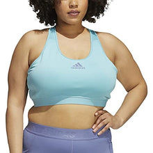 Load image into Gallery viewer, adidas Don&#39;t Rest Padded Bra Plus Size - Womens Training XL Mint-White
