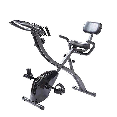 As Seen On TV Slim Cycle Stationary Bike by Bulbhead, Most Comfortable  Exercise Machine, Thick, Extra-Wide Seat & Back Support Cushion, Recline or  Upright Position, Twice the Results in Half the Time –
