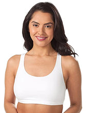 Load image into Gallery viewer, Leading Lady Women&#39;s Plus-Size Light Impact Sports Bra, White, 46 B/C/D
