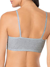 Load image into Gallery viewer, Fruit of the Loom womens Spaghetti strap Pullover Sports Bra, White/Heather Gray/Black, 6-count (2 of each color)
