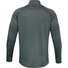 Load image into Gallery viewer, Under Armour Men’s Tech 2.0 ½ Zip Long Sleeve, Lichen Blue (424)/Black Small
