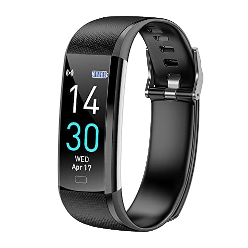 Fitness Tracker, Activity Tracker with Sleep Tracking Health Monitor, GPS, Step Tracker, Sport Fitness Watch IP68 Waterproof Smart Watch with Pedometer for Men Women Kids