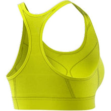 Load image into Gallery viewer, adidas,womens,Don&#39;t Rest Alphaskin Padded Bra,Acid Yellow/Black,XX-Small
