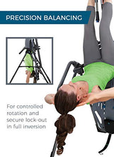 Load image into Gallery viewer, Teeter FitSpine X3 Inversion Table, Deluxe Easy-to-Reach Ankle Lock, Back Pain Relief Kit, FDA-Registered (FitSpine X3)
