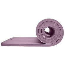 Load image into Gallery viewer, Retrospec Solana Yoga Mat 1&quot; Thick w/Nylon Strap for Men &amp; Women - Non Slip Exercise Mat for Home Yoga, Pilates, Stretching, Floor &amp; Fitness Workouts -Violet Haze
