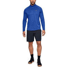 Load image into Gallery viewer, Under Armour Men’s Tech 2.0 ½ Zip Long Sleeve, Royal (401)/Mod Gray Small
