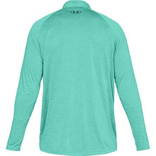 Load image into Gallery viewer, Under Armour Men’s Tech 2.0 ½ Zip Long Sleeve, Green Malachite (349)/Black Small

