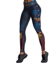 Load image into Gallery viewer, Drakon Many Styles of Crossfit Leggings Women, Wonder Woman, Size One Size
