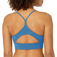 Load image into Gallery viewer, Reebok Women&#39;s Standard Tri-Back Sports Bra, Light Support, Essential Blue, XX-Small
