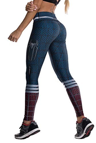 Drakon Many Styles of Crossfit Leggings Women Colombian Yoga Pants Compression Tights (Spider Man),One Size