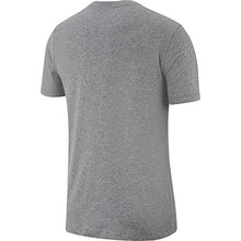 Load image into Gallery viewer, Nike Men&#39;s Dry Tee Drifit Cotton Crew Solid, Carbon Heather/White, Small
