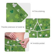 Load image into Gallery viewer, visesunny High Waist Yoga Pants with Pockets Saint Patricks Day Clover Leaf Buttery Soft Tummy Control Running Workout Pants 4 Way Stretch Pocket Leggings
