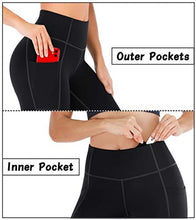 Load image into Gallery viewer, Heathyoga Yoga Pants with Pockets for Women Capri Leggings for Women Yoga Leggings with Pockets for Women High Waisted
